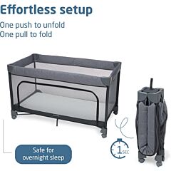 Maxi-Cosi Merlin Travel Cot - Graphite