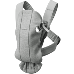 BabyBjörn Carrier Mini 3d Jersey – Light Grey
