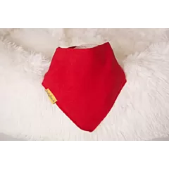 BabyBoo Bandana Bib - Just Red