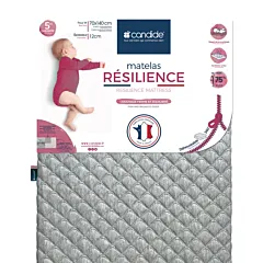 Candide Resilience Cot bed Mattress 140x70cm