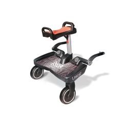 Lascal Maxi Plus BuggyBoard with Saddle - Black/Red