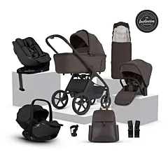 Silvercross Cove2 Travel System Ultimate 360 Family Car Seat 11 Piece Bundle