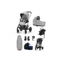Balios S Lux 2023 Complete Travel Bundle with AtonB2 Car Seat & Base 