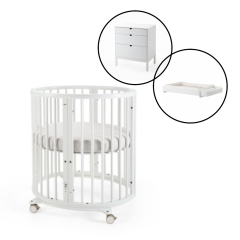Sleepi™ Mini Crib with Dresser & Changer Bundle