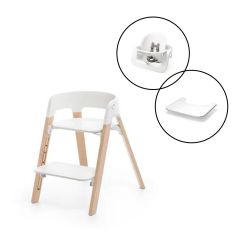 Stokke Steps Chair & Babyset with Free Tray!