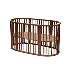 Stokke® Sleepi™ Bed V3 - Walnut Brown - Bella Baby