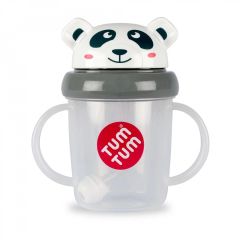 Tum Tum Tippy Up Free Flow Sippy Cup - Panda 