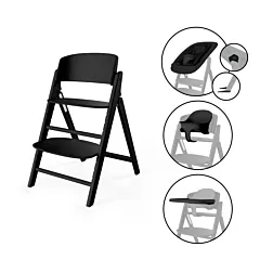 Cybex CLICK & FOLD Complete 4in1 Set - Stunning Black