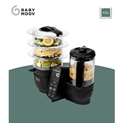 Babymoov Nutribaby+ XL Baby Food Maker - Black 