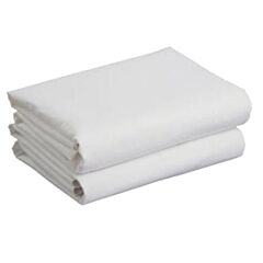 Cuddles Fitted Moses Basket Sheets 2pk - White