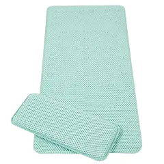 Bath Matt & Kneeling Cushion - Green 