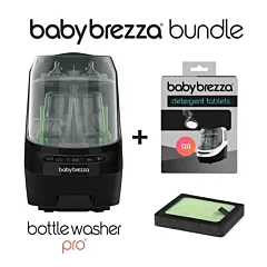 Brezza Complete Pack: Bottle Washer Pro with HEPA Filter & Detergent Tablets