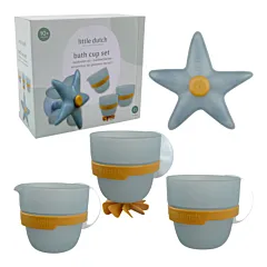 Little Dutch Bath Wall Cups - Blu Starfish