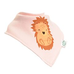 Ziggle Soft Bandana Bib -  Hedgehog 