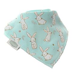 Ziggle Soft Bandana Bib - Bunnies