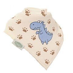 Ziggle Soft Bandana Bib - Dino
