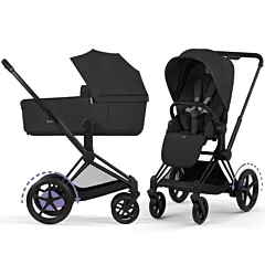 Cybex e-Priam 5 Comfort Matt Black Frame Sepia Black