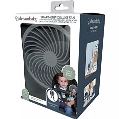 Dreambaby Smart Grip Fan - Grey 