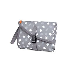 Dreambaby On-The-Go Change Mat - Grey Stars