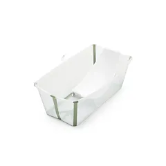 Stokke® Flexi Bath® - Baby Bath with Newborn Support - Transparent Green