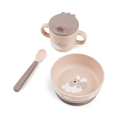 Foodie First Meal Set - Happy Clouds - Powder