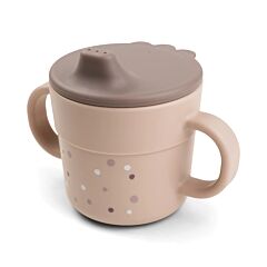 Foodie Spout Cup Happy Dots - Powder