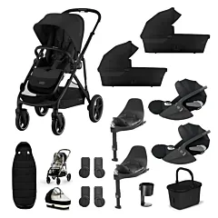 Cybex Gazelle S Twin Travel System with 2x Cloud T Car Seat & Bases