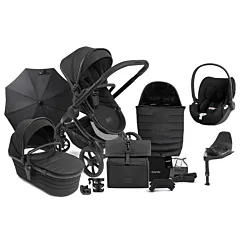 iCandy Peach7 STUDIO Complete Bundle & Cybex Cloud T Swivel Car Seat & Base