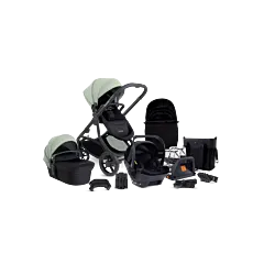 Orange 4 Pushchair Bundle Travel System with Cocoon Car Seat & Base