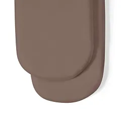 Little Green Sheep Organic Moses Basket Fitted Sheet - Cocoa