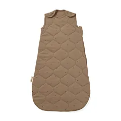Little Green Sheep Organic Quilted Sleeping Bag in Cocoa - 2.5Tog ( 6-18months )
