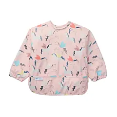 Loulou Lollipop Long Sleeve Bib - Unicorn Ballet