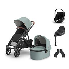 UPPAbaby Vista V3 Complete Travel System with Cybex Cloud T Car Seat & Base 