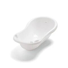 Mamas & Papas Baby Bath - White / Grey