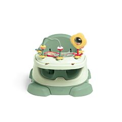 Mamas & Papas Bug 3-in-1 Floor & Booster Seat with Activity Tray - Eucalyptus