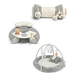 Mama & Papas Playmat 3 Piece Bundle - Welcome to the World Elephant