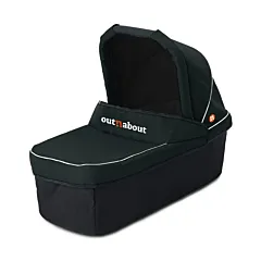 out n about double carry cot out n about double carrycot v5 summit black - Bella Baby