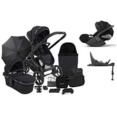 Peach7 Designer Collection Cerium Travel System with Cybex Cloud T & Base 