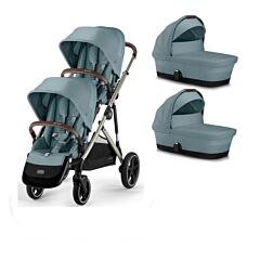 Gazelle S Twin Pushchair