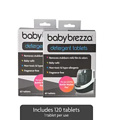 Brezza Detergent Tablets For Bottle Washer Pro - 120 Tablets