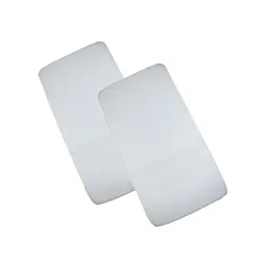 Cuddles Crib Sheets 40 x 94cm - White