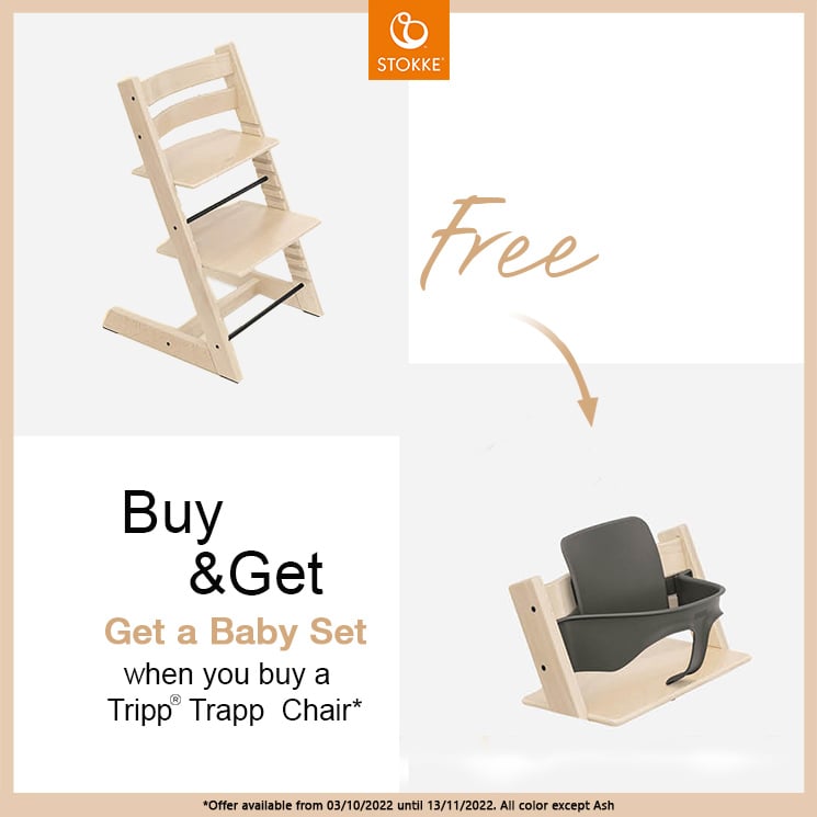 Tripp Trapp with free babyset